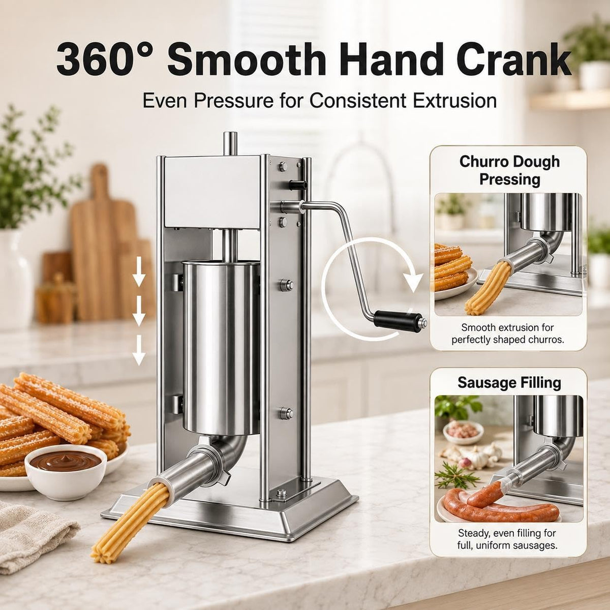 2-Speed Sausage Stuffer M4353