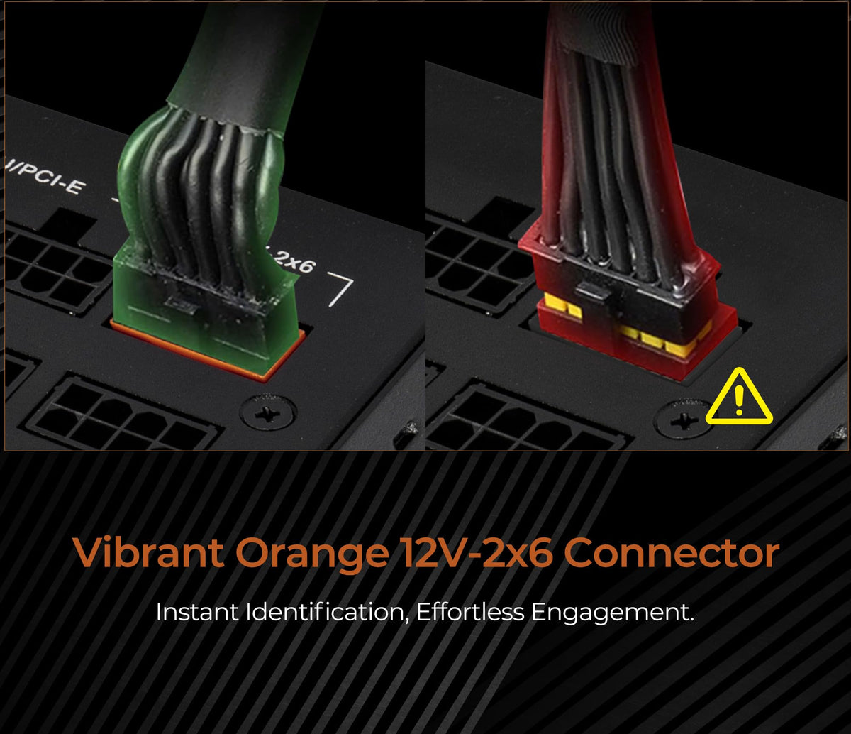 850W 80+ Gold Full Modular ATX 3.0 Power Supply F84824