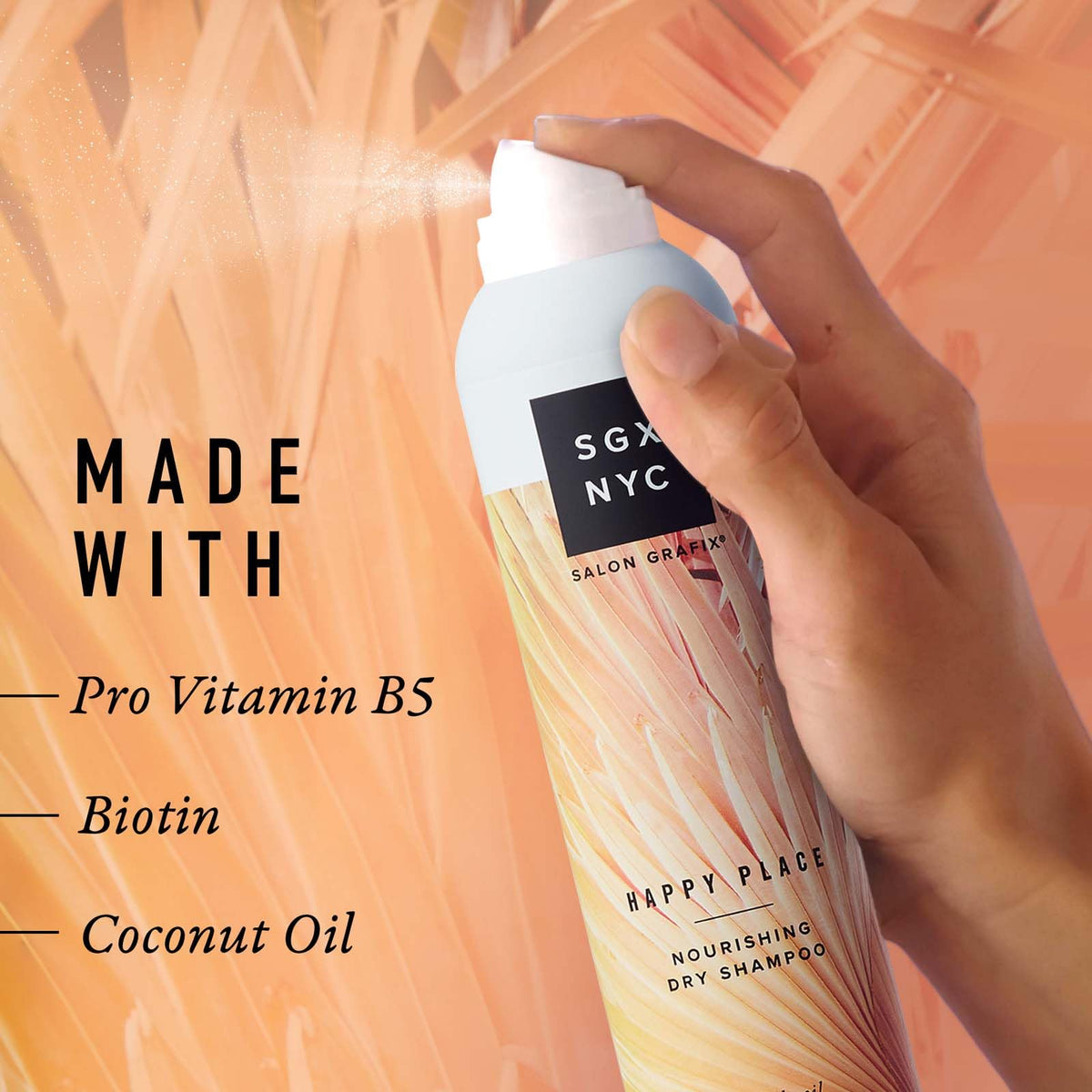 Nourishing Dry Shampoo with Pro-Vitamin B5 and Biotin 6.5 oz A2265