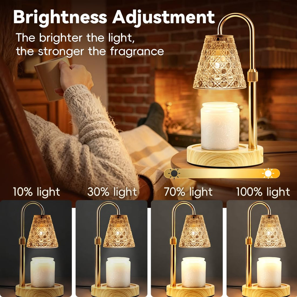 Electric Candle Warmer Lamp with Timer H2337