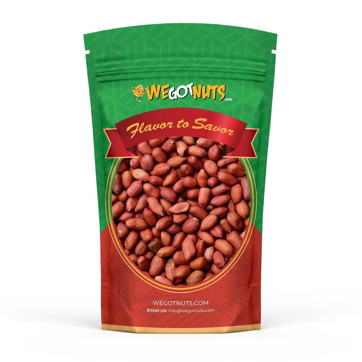 Red Skin Peanuts Unsalted 5LB Bag E436