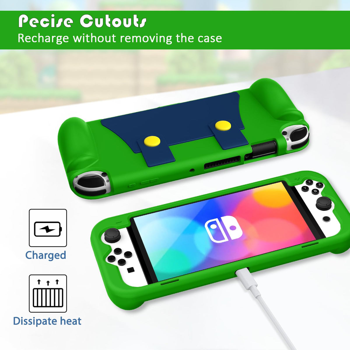 Green Silicone Case I87694