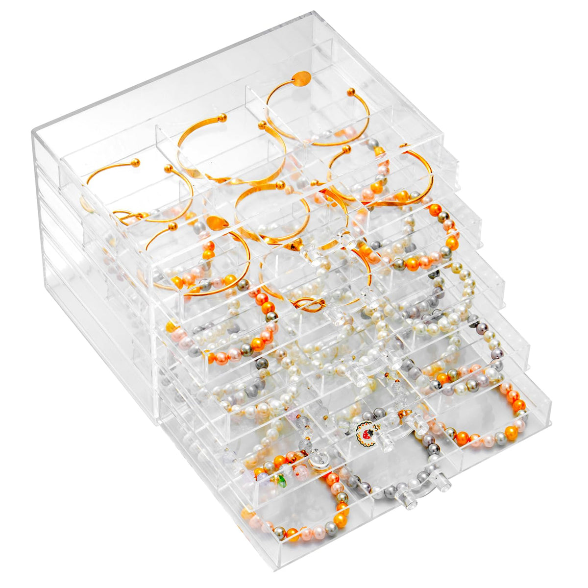 Earring Organizer Box 30 Compartments R4316