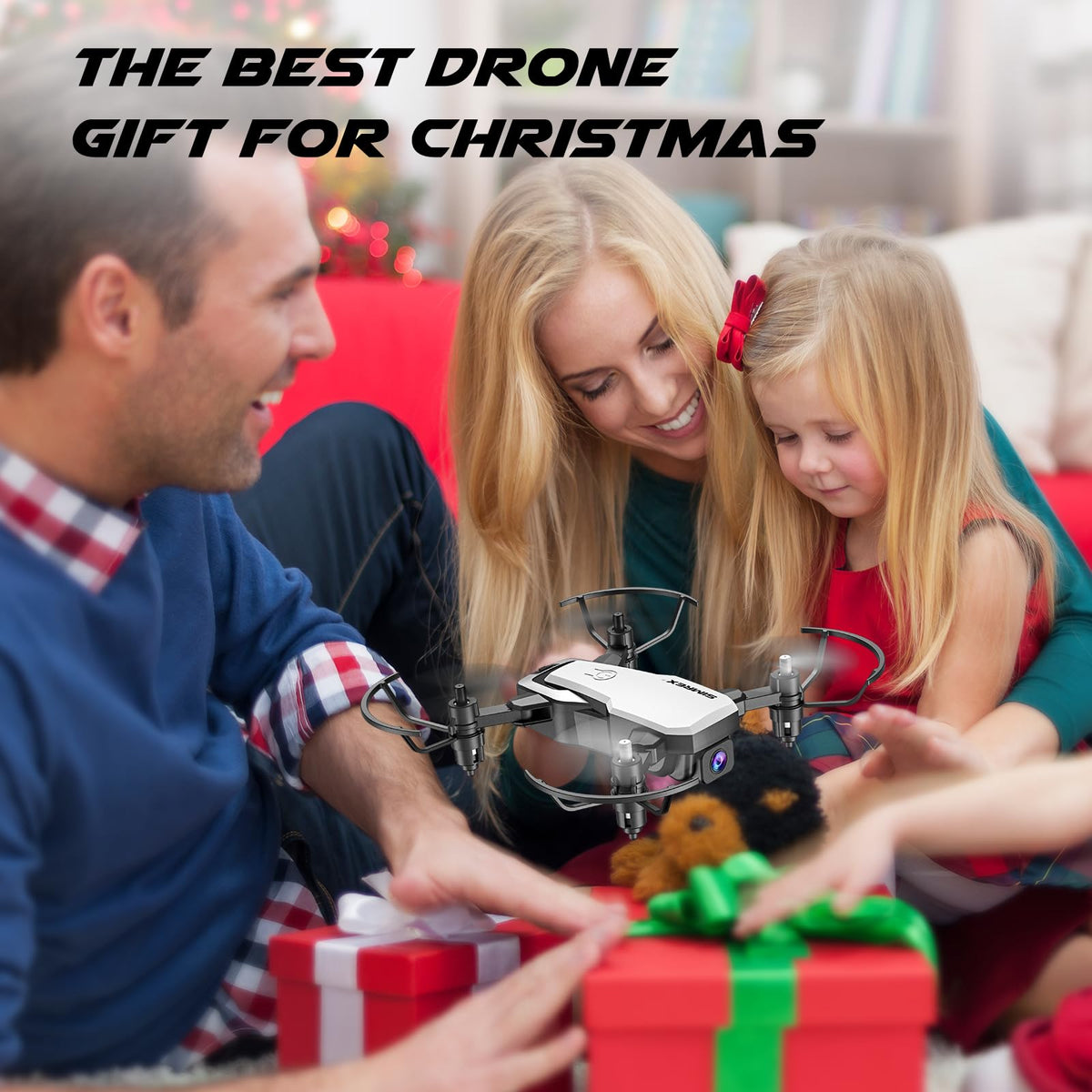 Mini Drone with 720P Camera, Foldable RC Quadcopter, White N873161