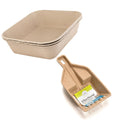 Large Disposable Cat Litter Box + Disposable Litter Scooper J947321
