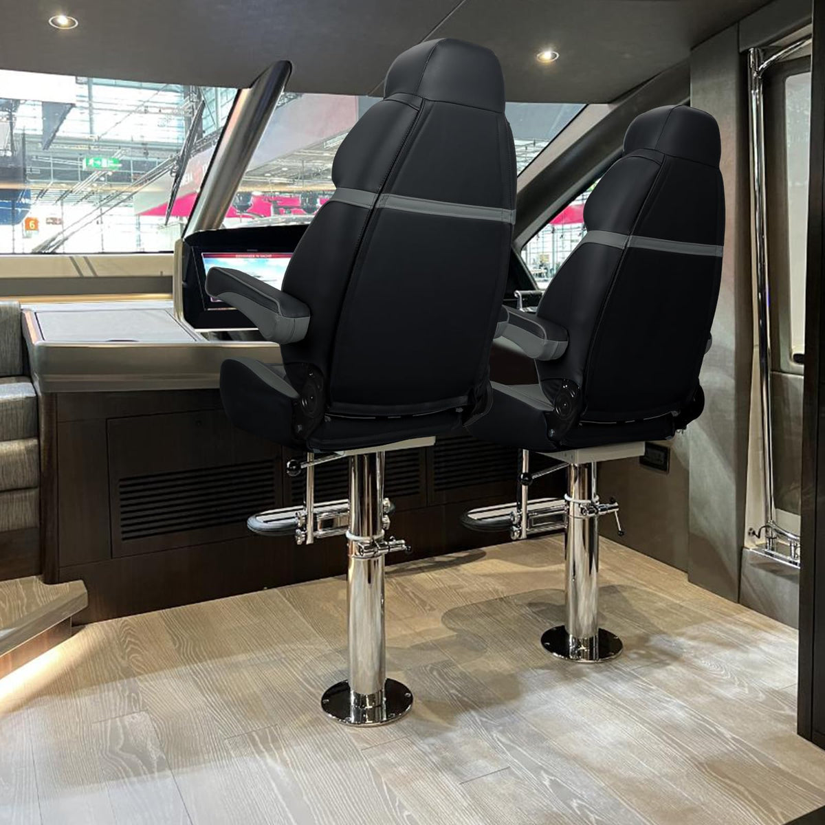 Luxury Pontoon Captains Chair Boat Seat Z9454