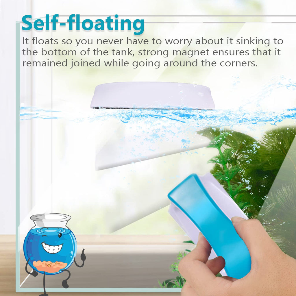 Magnetic Aquarium Glass Cleaner Scrubber X9699