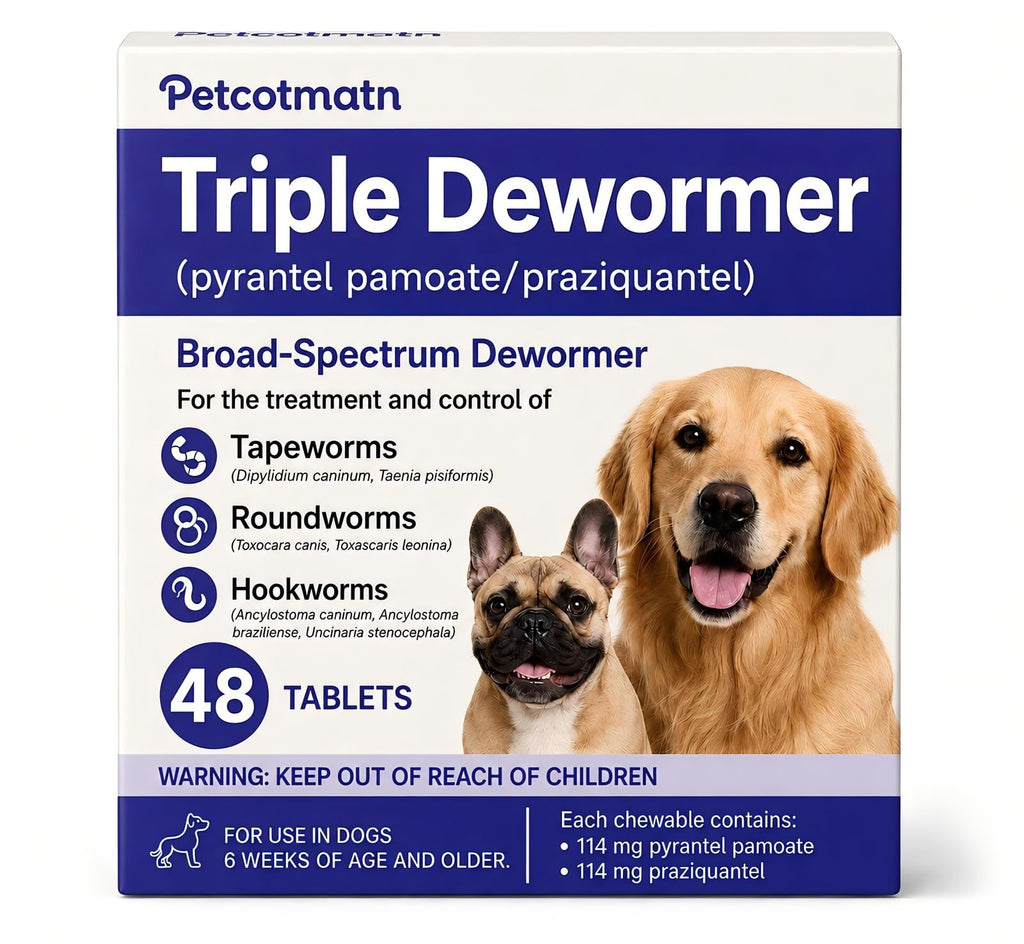 Dog Dewormer Tablets 48 Count B861813