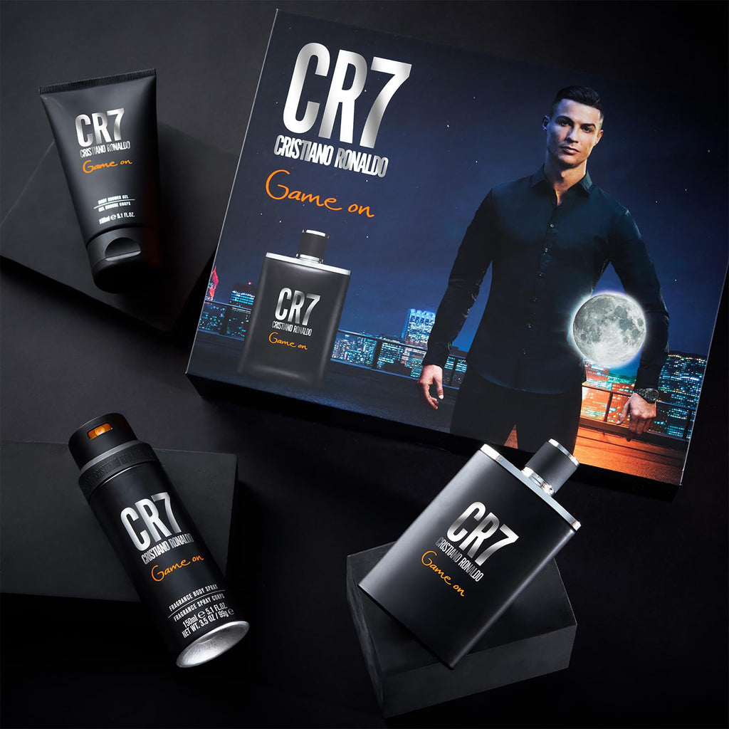 3 Pc Gift Set 3.4oz EDT Spray, 5.1oz Shower Gel, 4.1oz Body Spray I918