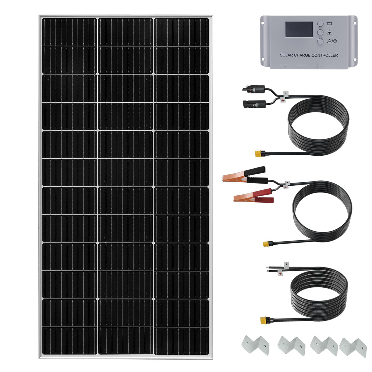 120 Watt 12Volt Solar Panel Starter Kit S8931