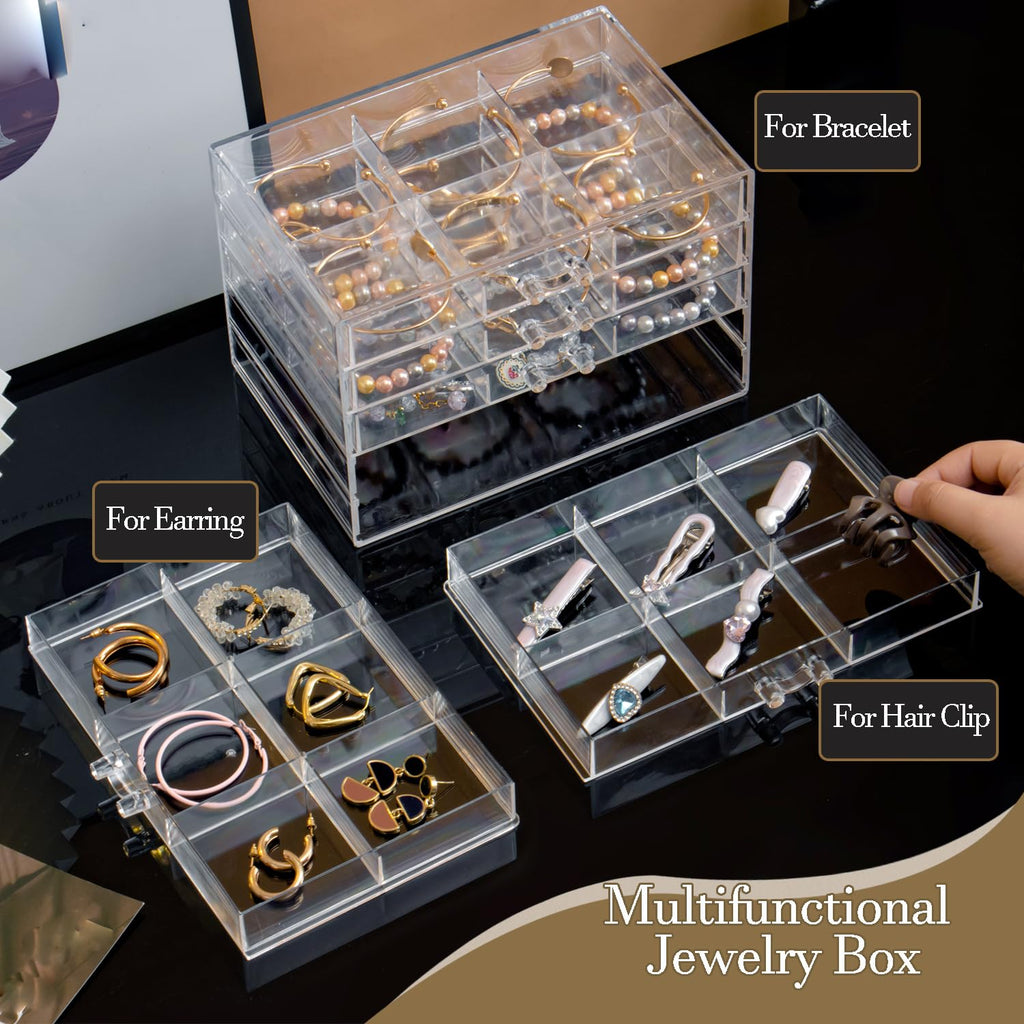 Earring Organizer Box 30 Compartments R4316