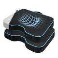 2 Pack Black Stadium Seat Cushion D548981