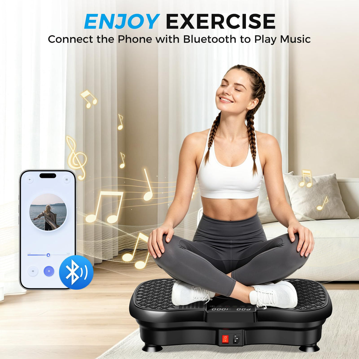 Vibration Plate Exercise Machine 400 Lbs V17387