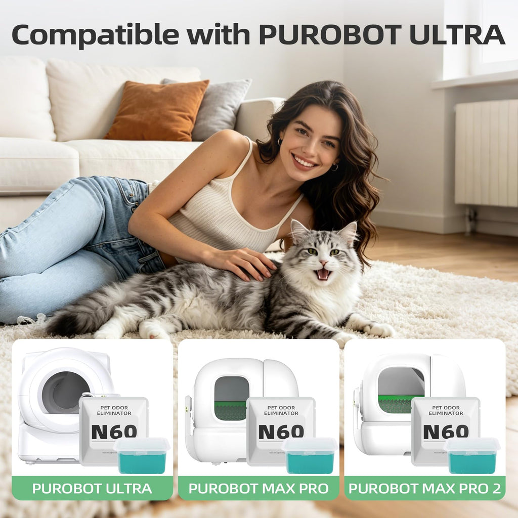 6 pack Cat Litter Box Odor Eliminator M260577