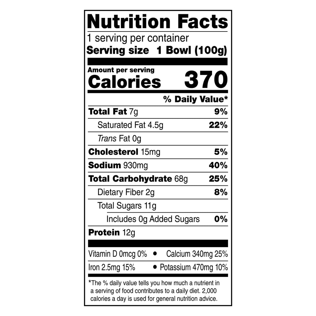Mac and Cheese Dinner 3.5 oz D292298
