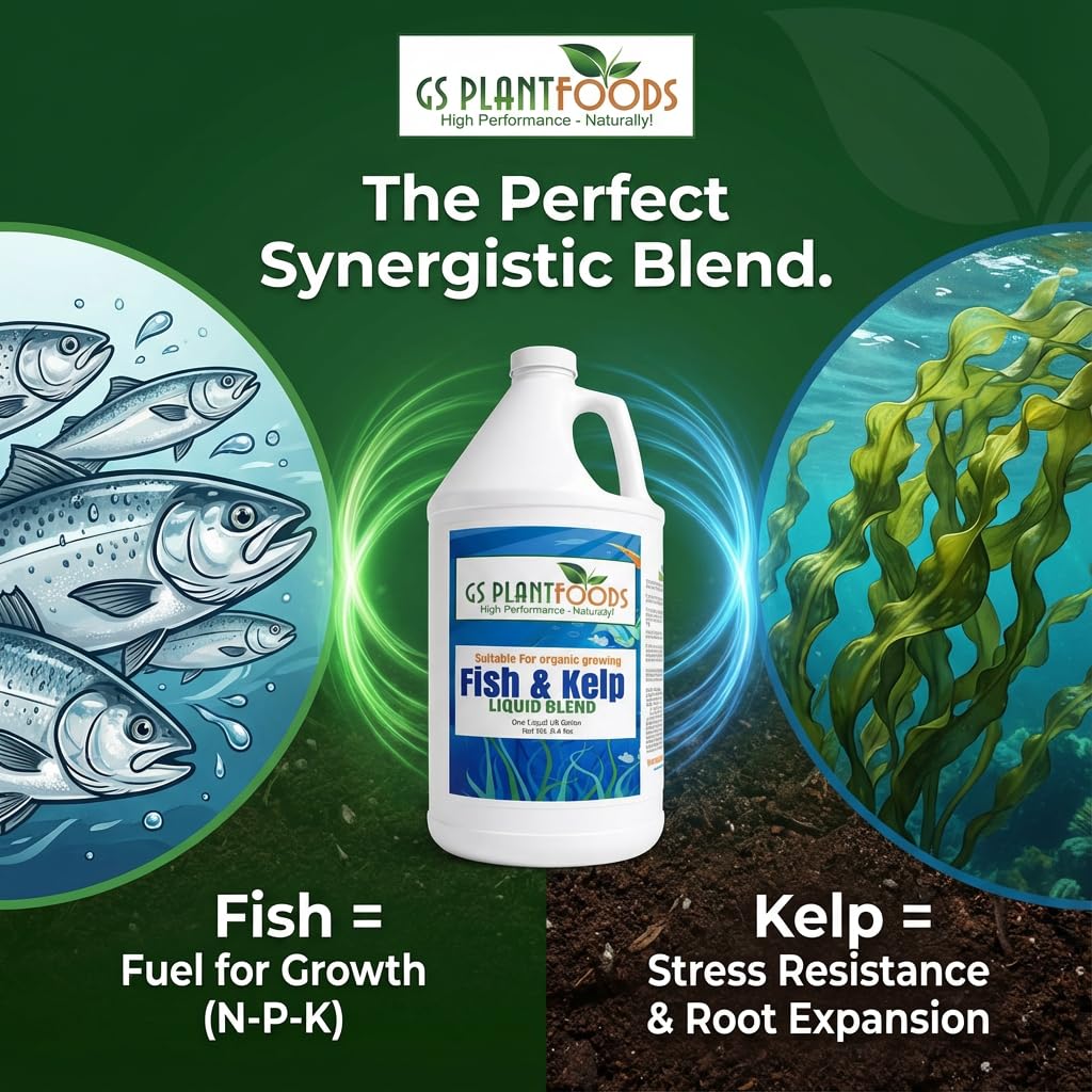 Liquid Fish & Kelp Fertilizer 1 Gallon D450