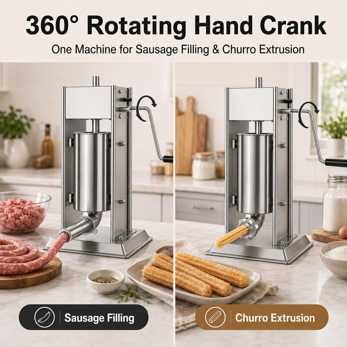 2-Speed Sausage Stuffer M4353