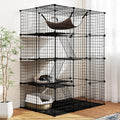 56" 4-Tier Cat Enclosure with Skylight N93636