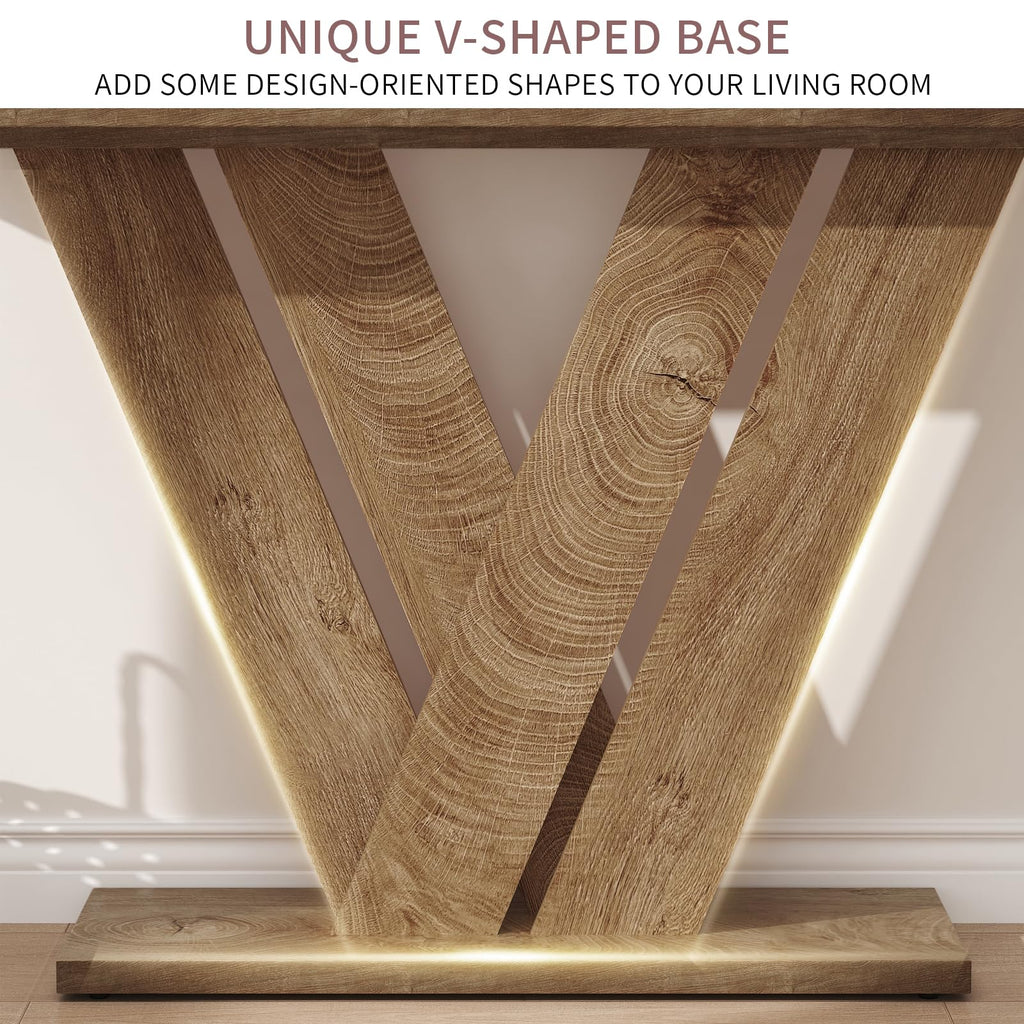 51" Wood Console Table I728599