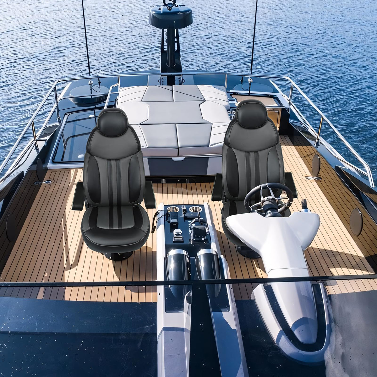 Luxury Pontoon Captains Chair Boat Seat Z9454