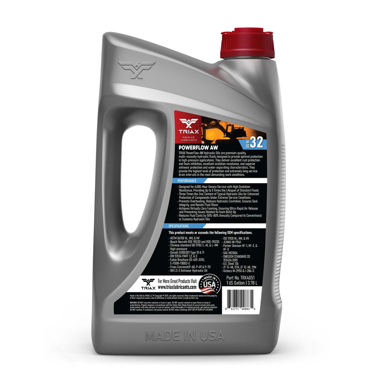 AW 32 Multi-Viscosity Hydraulic Oil 1 Gallon B333