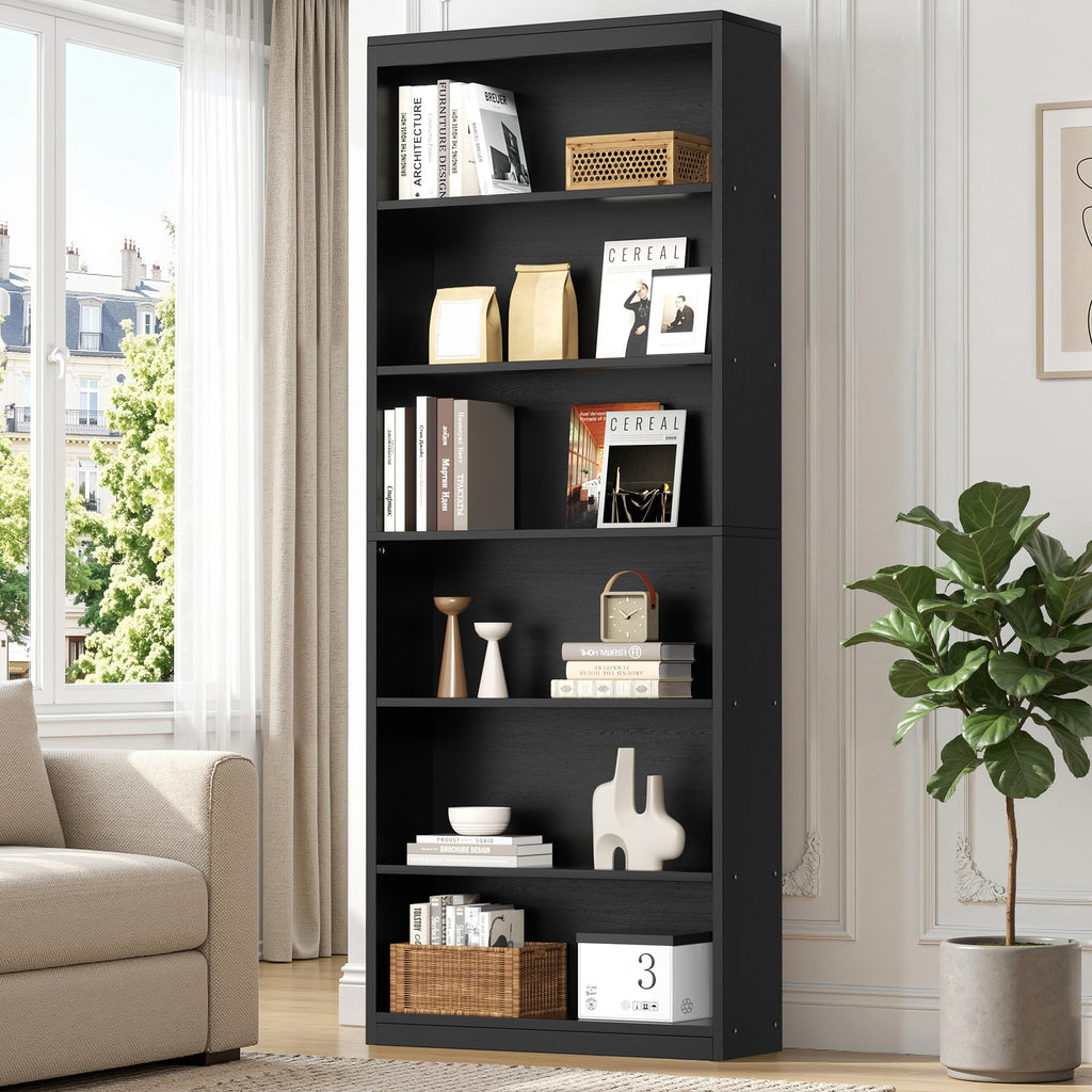 71" H Tall Wood Bookshelf I607078
