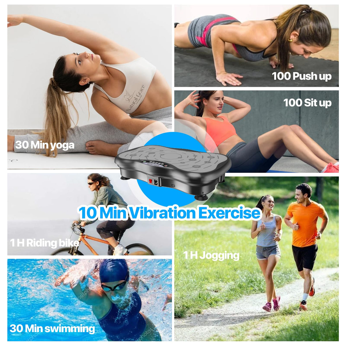 Vibration Plate Exercise Machine P729