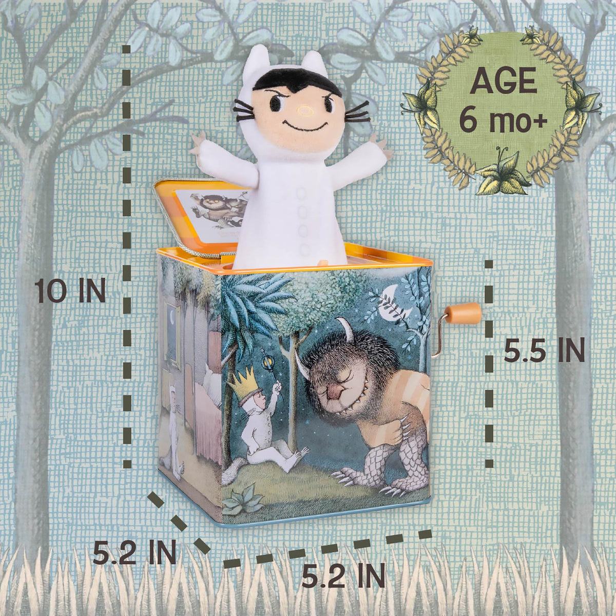 Musical Jack-in-The-Box Toy V55477