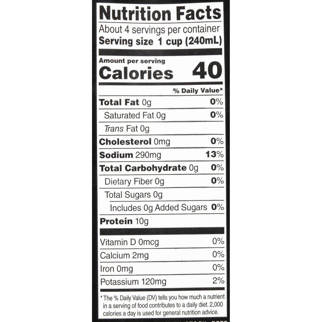 Bone Broth Chicken Beef Turkey 32 Oz Pack of 12 J30343