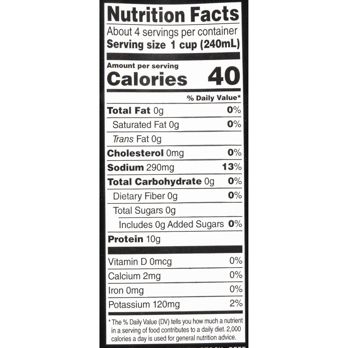 Bone Broth Chicken Beef Turkey 32 Oz Pack of 12 J30343