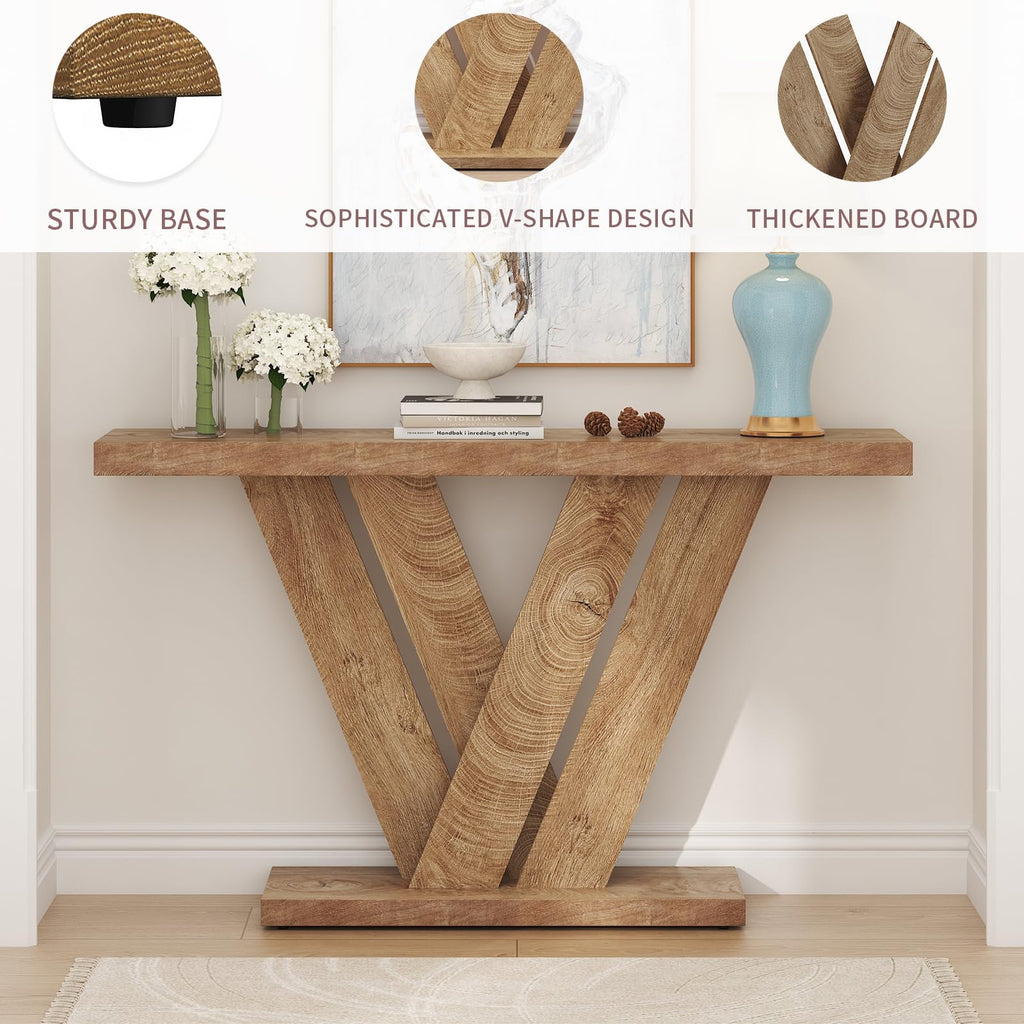 51" Wood Console Table I728599