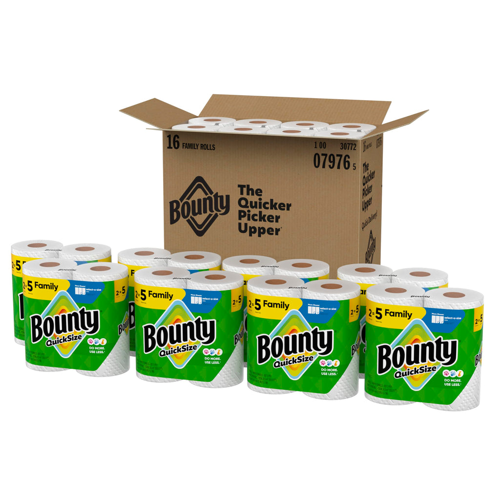 White Paper Towels 16 Family Rolls Z3670