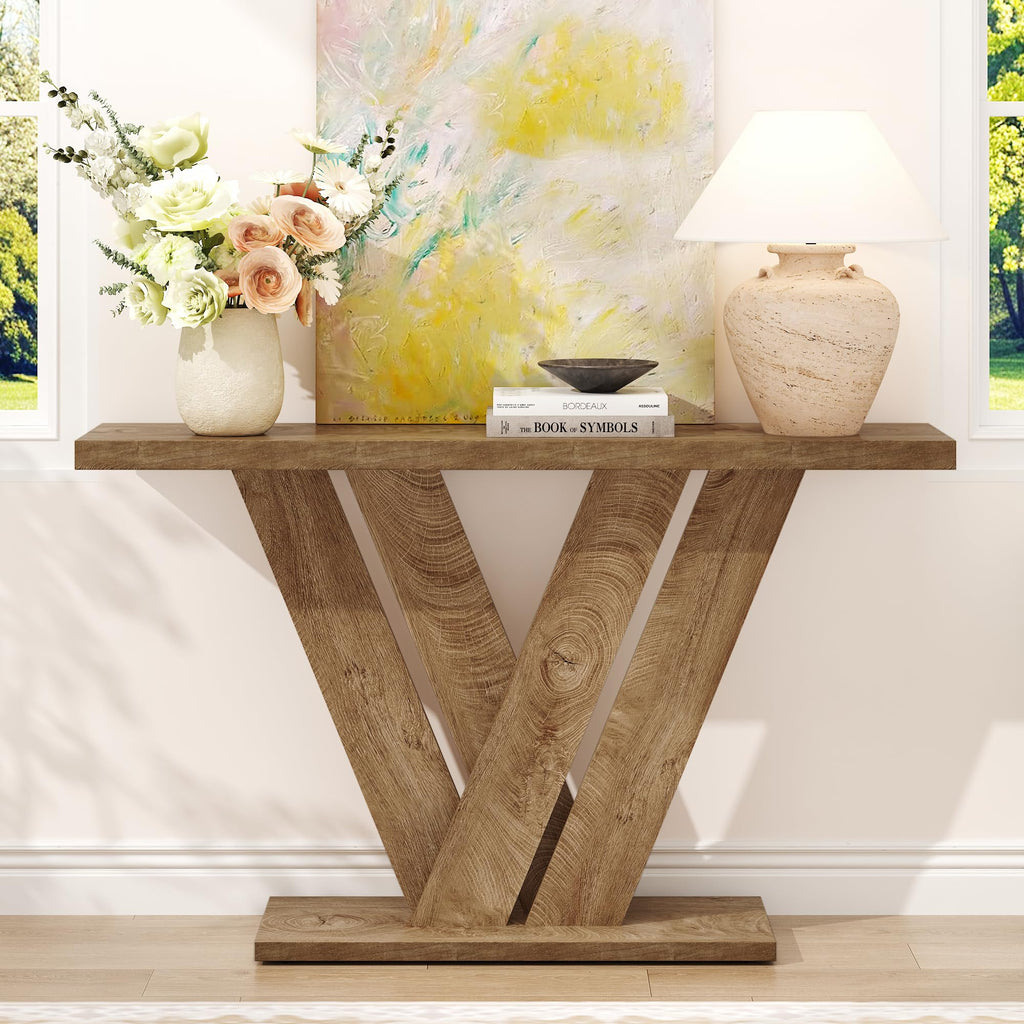 51" Wood Console Table I728599
