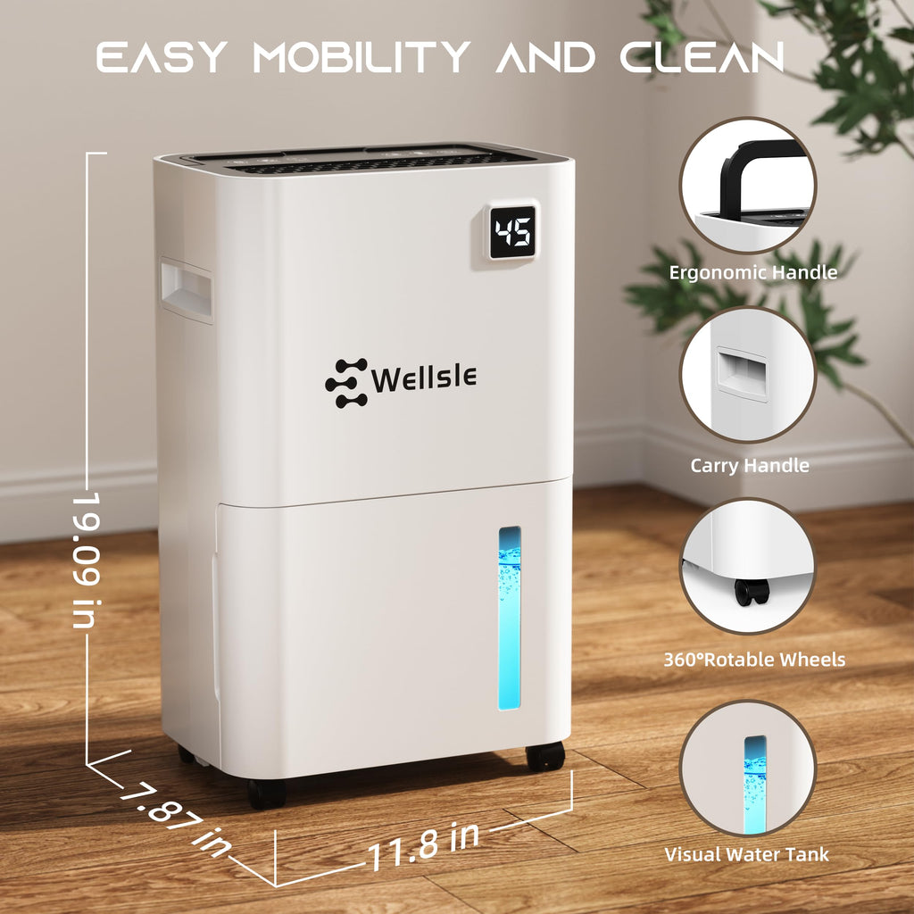 50 Pint Dehumidifier with Drain Hose O48112