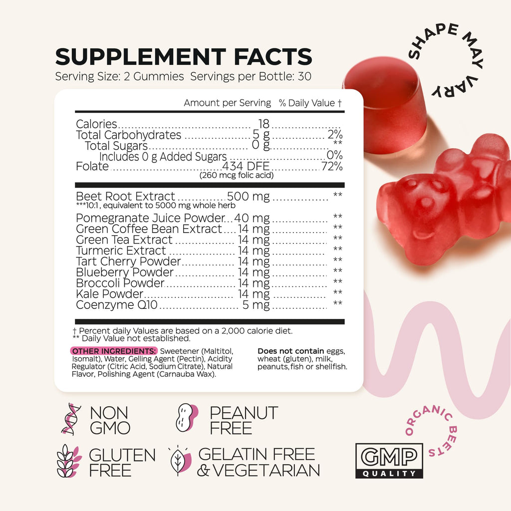 Sugar Free Beet Root Chews 120 Pcs (2 Pack) C85434