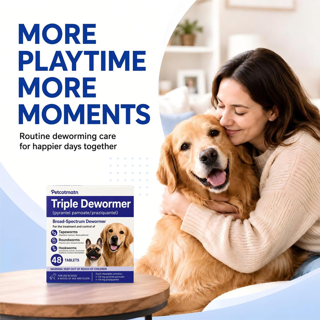 Dog Dewormer Tablets 48 Count B861813