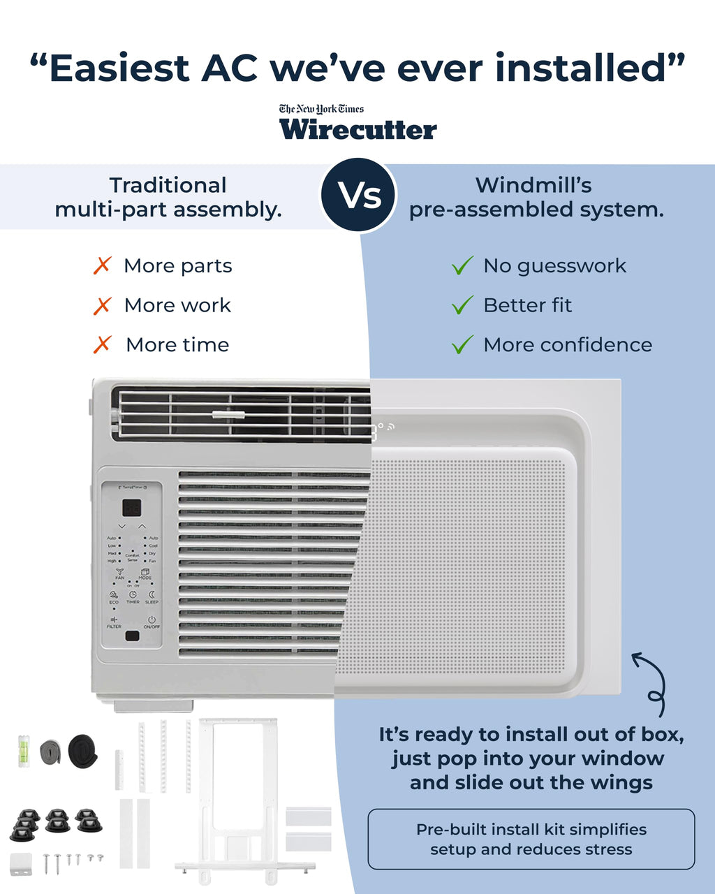 6,000 BTU Window Air Conditioner R438