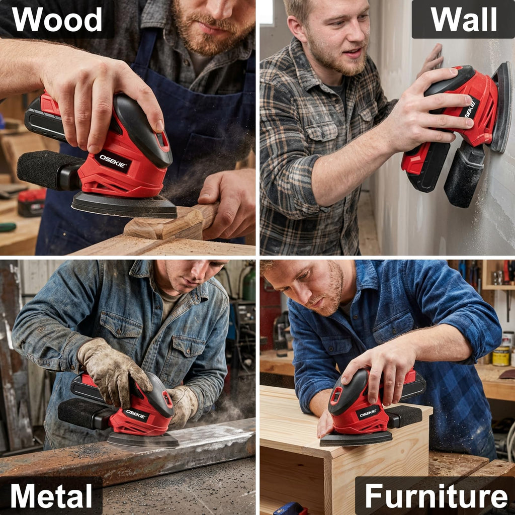 Cordless Detail Sander 12000 OPM C9559