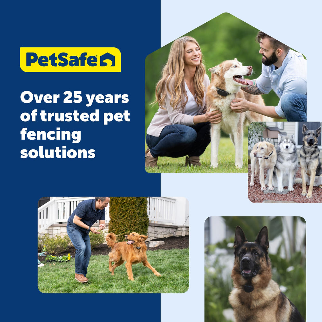 Wireless Outdoor Pet Barrier with Receiver Collar J982251