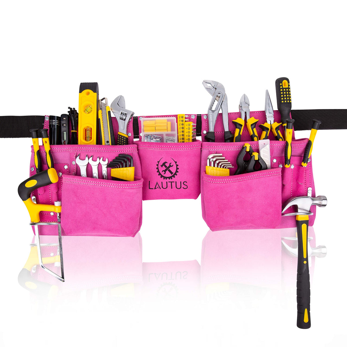Pink 11 Pockets Tool Belt R905207
