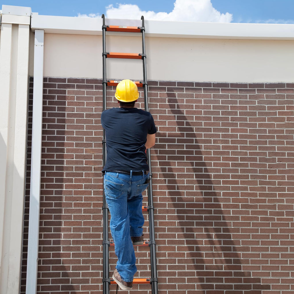 12.5ft Extendable Non-Slip Ladder U1609