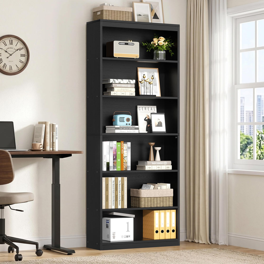 71" H Tall Wood Bookshelf I607078