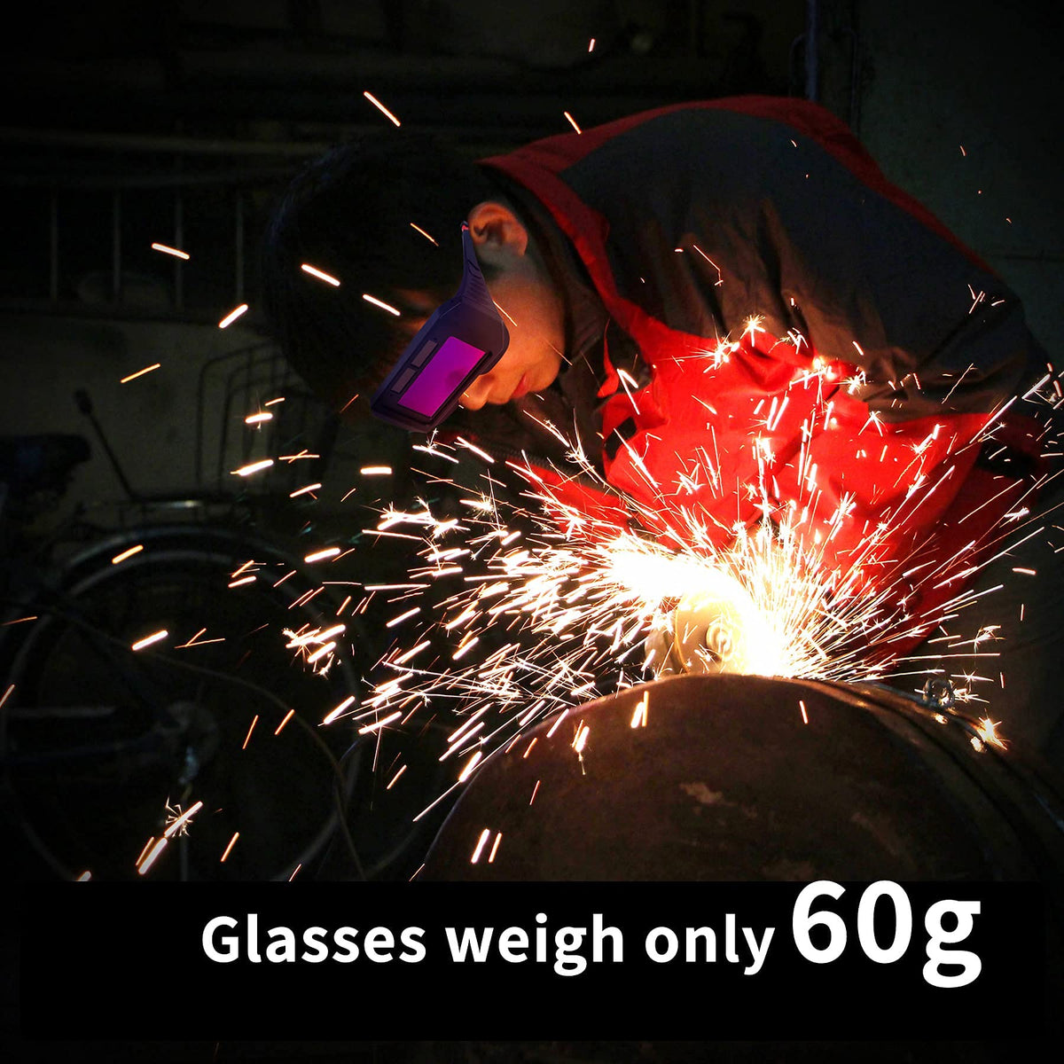Auto-Darkening LCD Welding Glasses E417189