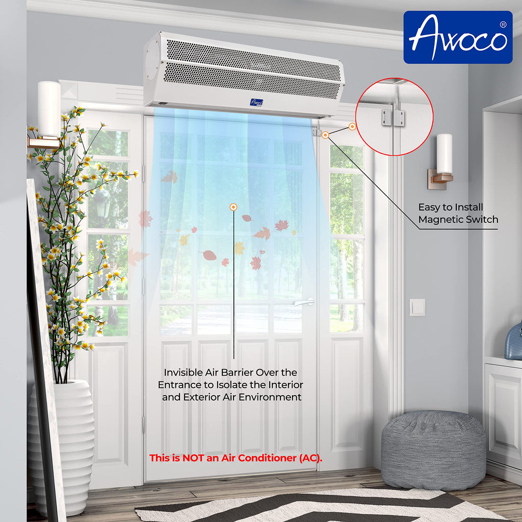 42" 2 Speeds 1350CFM Indoor Air Curtain I566152