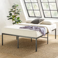18 Inch Black Metal Platform Bed Frame G573