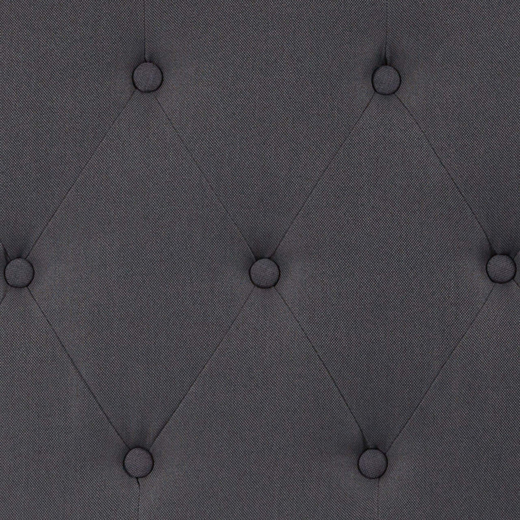 Twin Tufted Fabric Headboard E4416