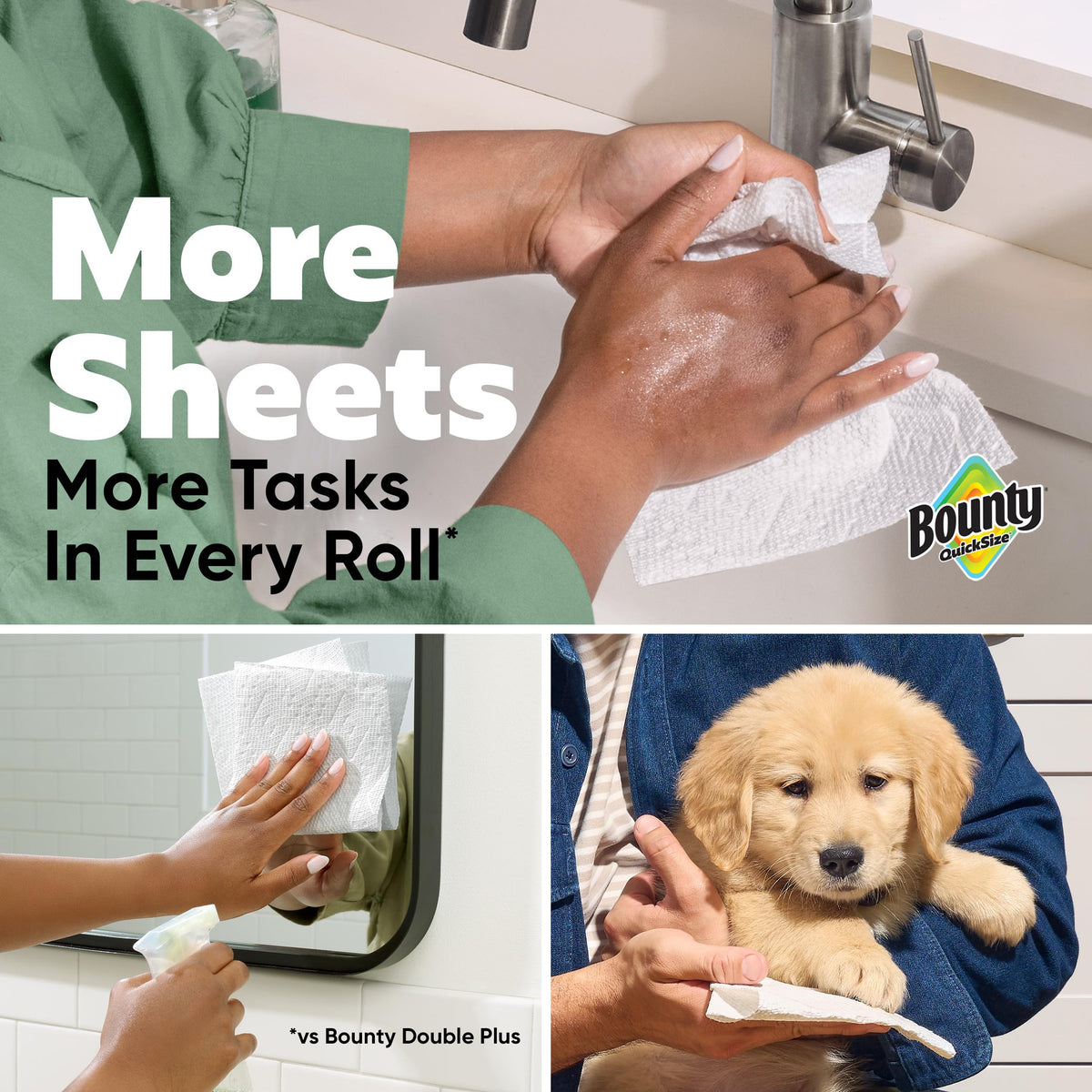 White Paper Towels 16 Family Rolls Z3670
