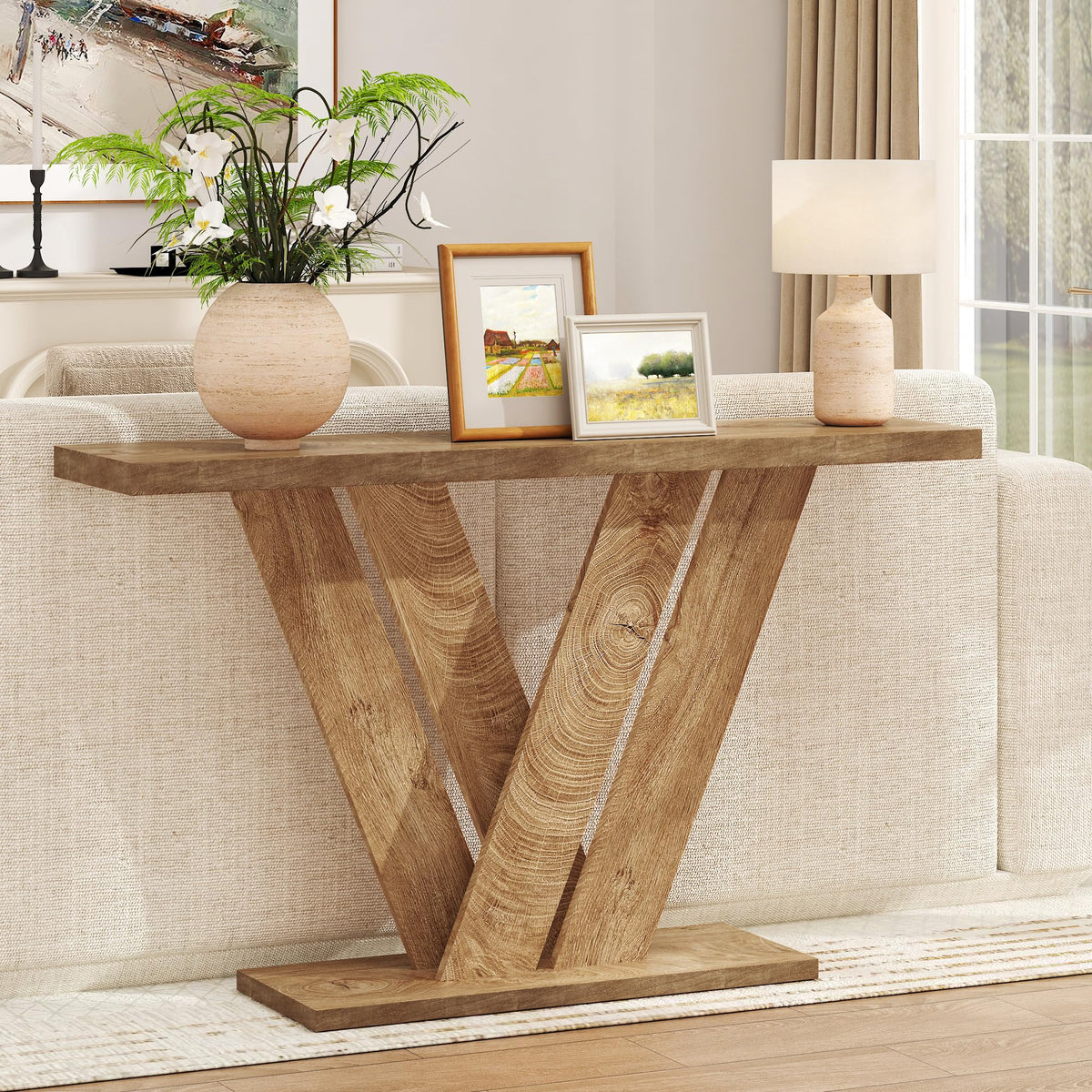 51" Wood Console Table I728599