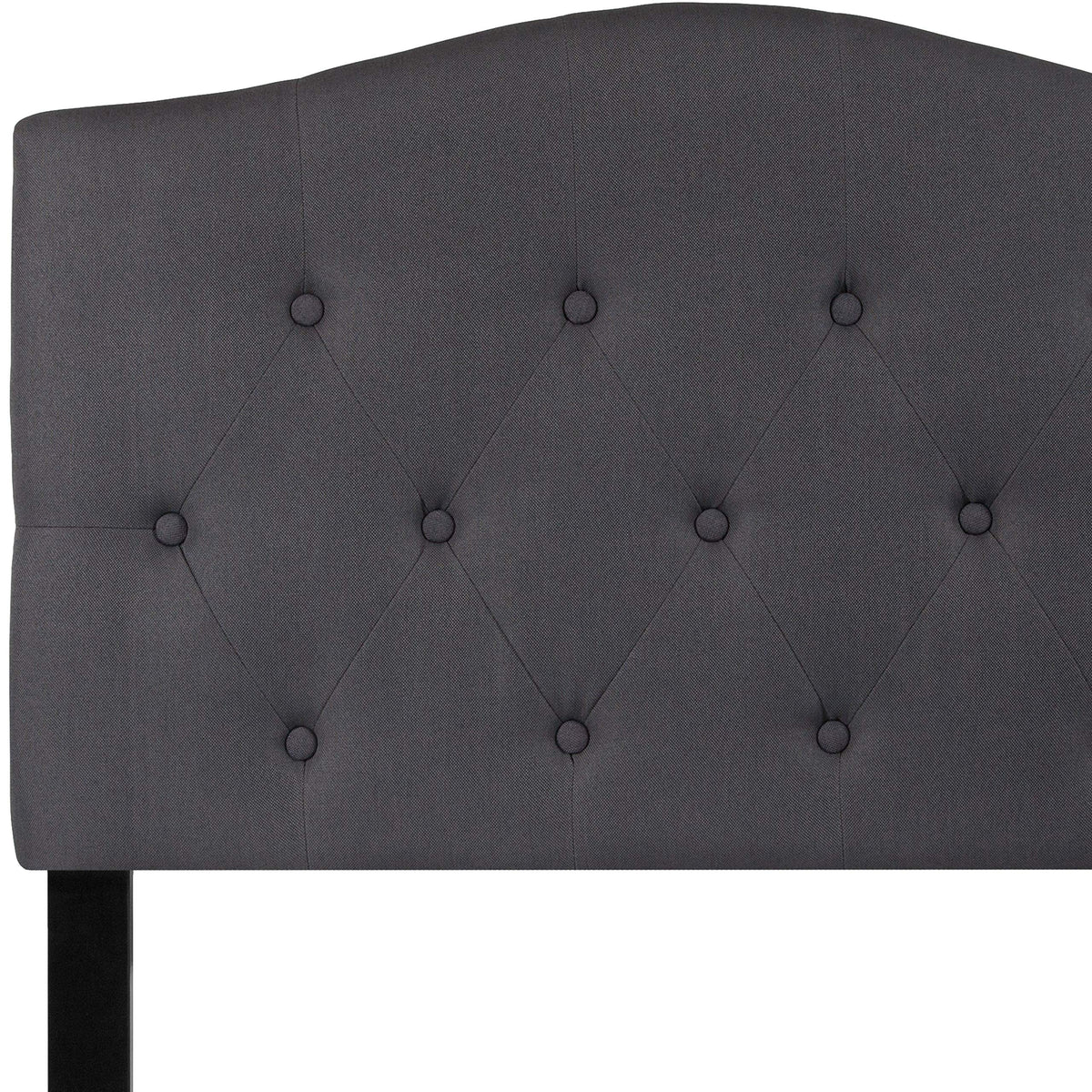 Twin Tufted Fabric Headboard E4416
